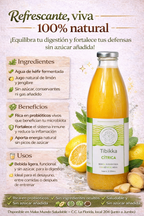Agua De Kéfir Cítrica - Tibikka
