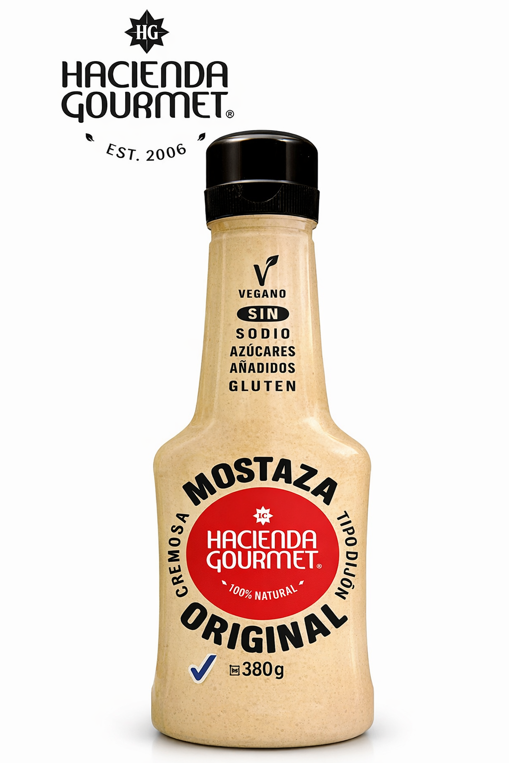 Mostaza Original Tipo Dijon - Hacienda Gourmet x380gr