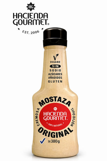 Mostaza Original Tipo Dijon - Hacienda Gourmet x380gr