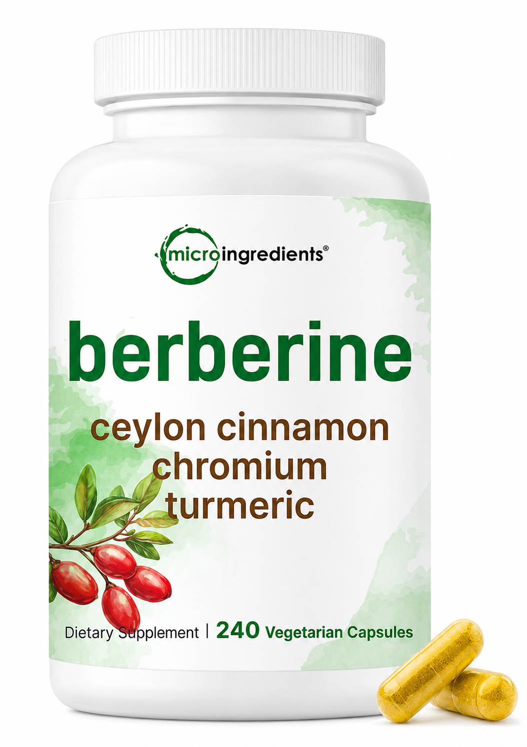 Berberina & Canela 240 caps MicroIngredients