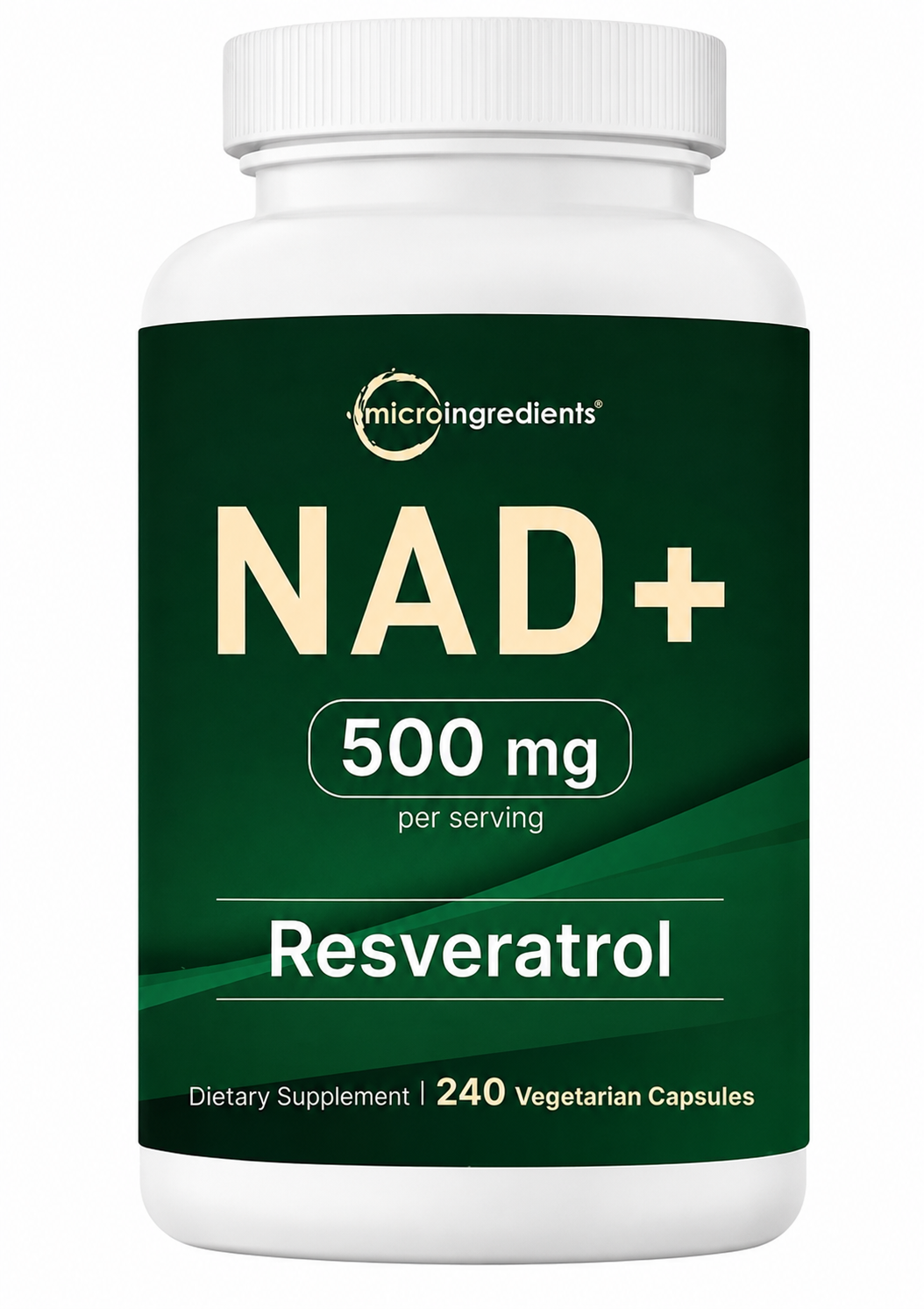Nad+ Resveratrol 240 caps MicroIngredients