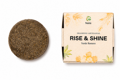 Shampoo Rise & Shine Verde Romero - OIRIS (NATIU)