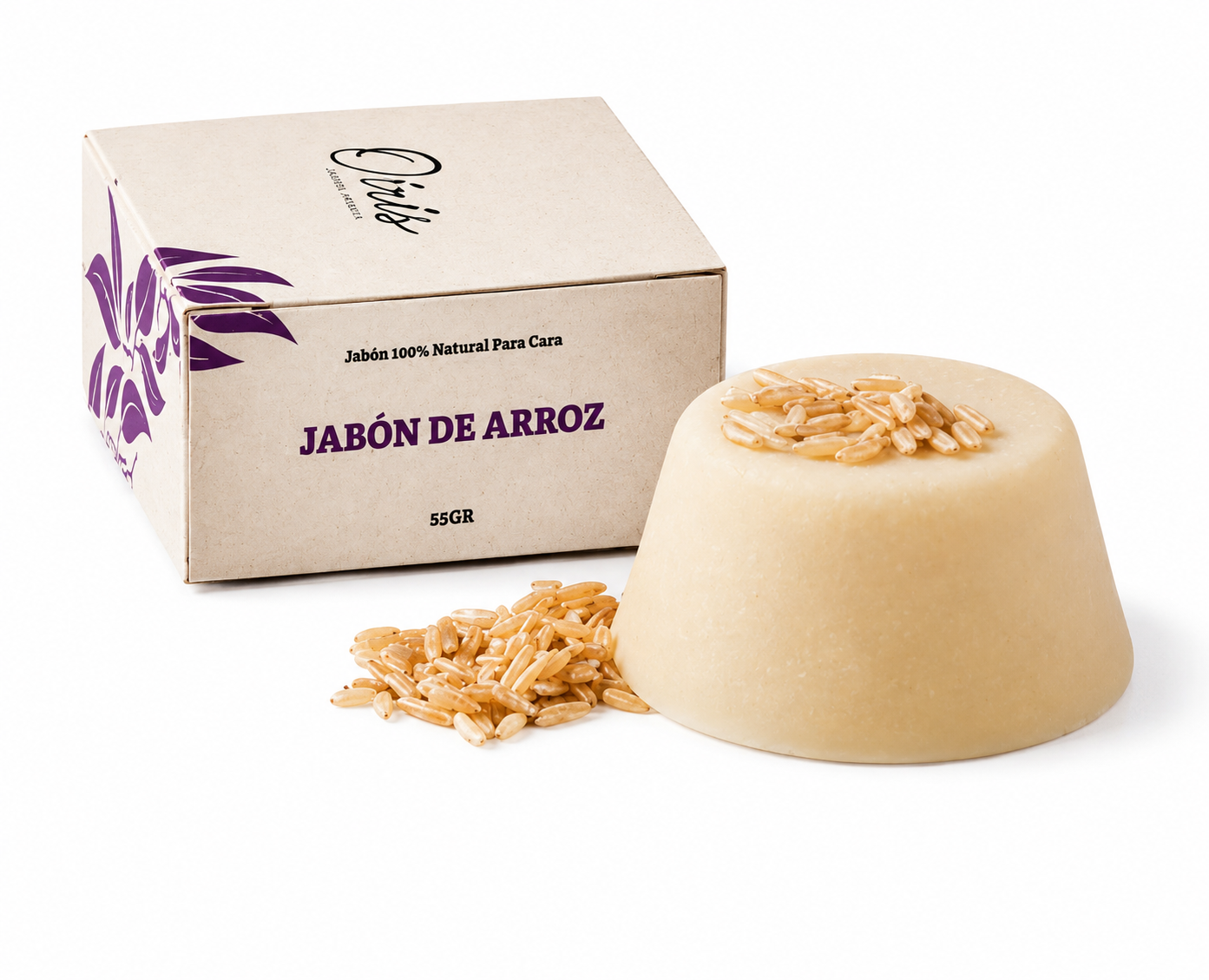 Jabon Facial de Arroz - OIRIS