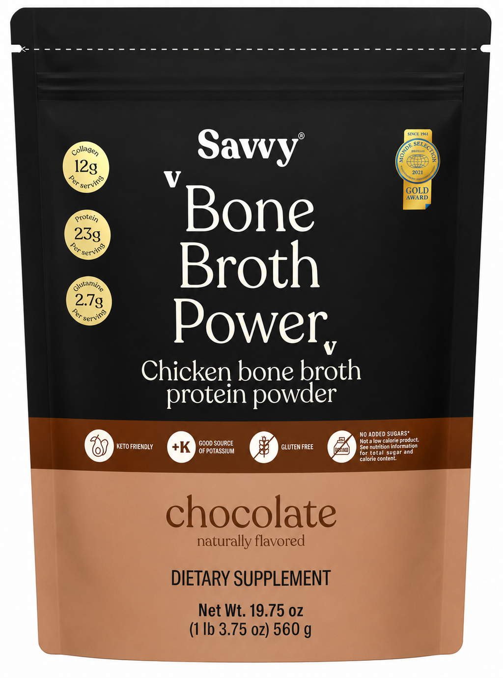 Bone Broth Power Chocolate - Savvy