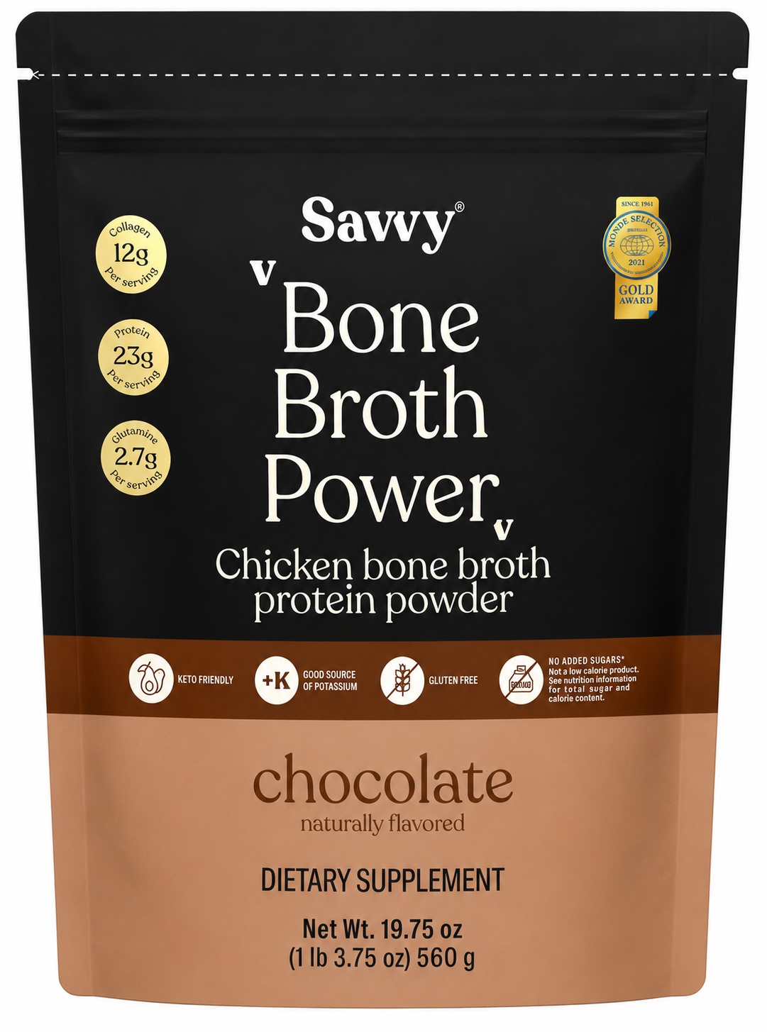 Bone Broth Power Chocolate - Savvy
