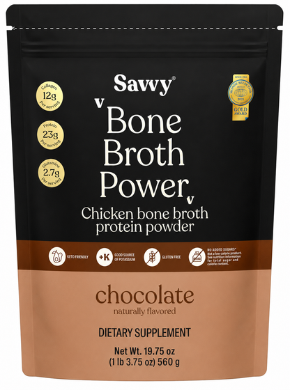 Bone Broth Power Chocolate - Savvy