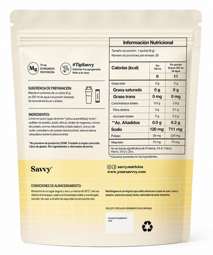 Sales minerales | Recharge - Savvy x120g