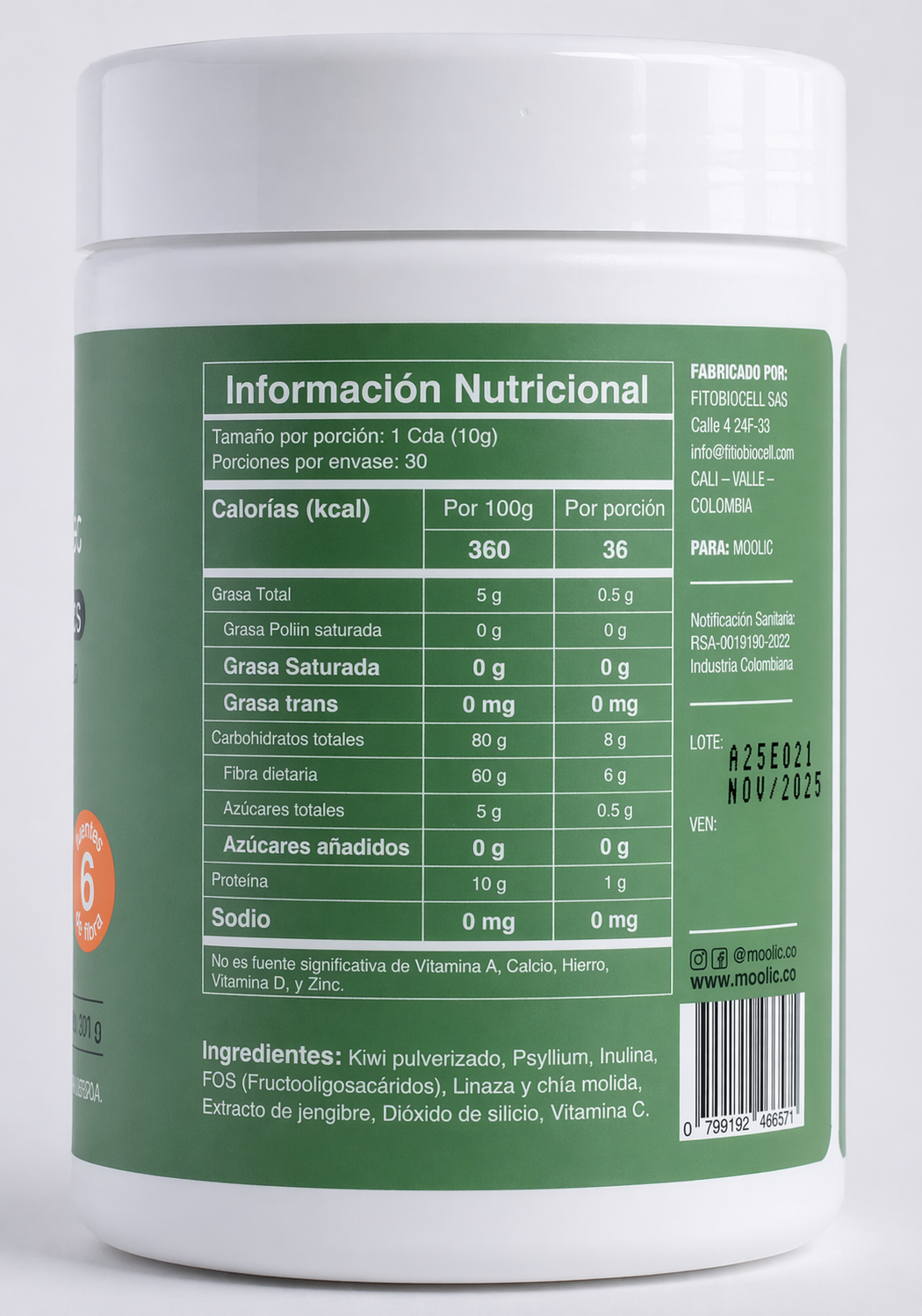 Fibra Daily D-Gest -300 Gr