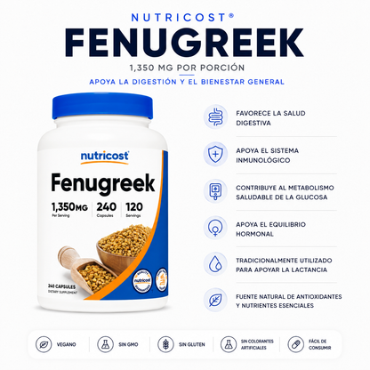Fenugreek Nutricost - 240caps