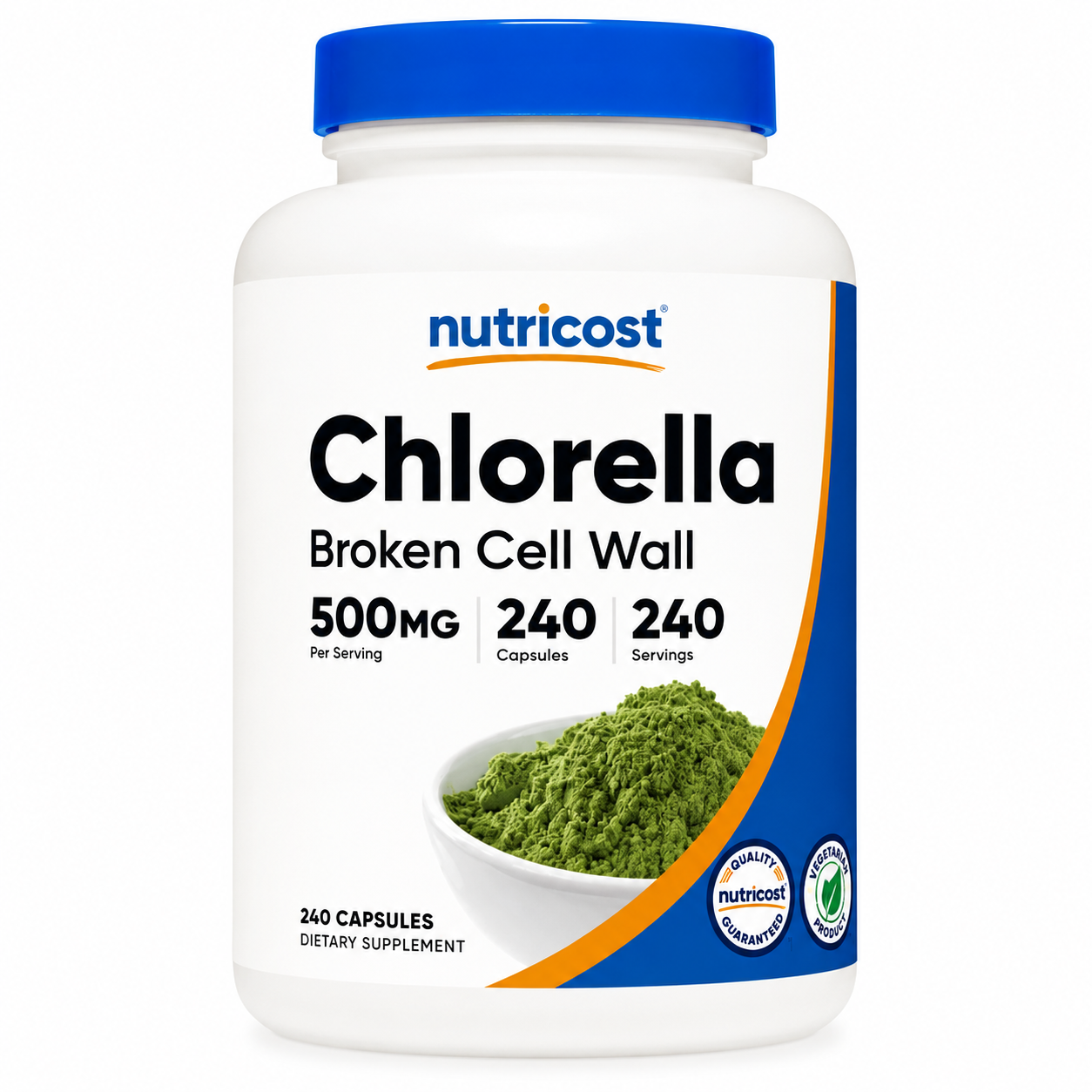Chlorella Nutricost - 240caps