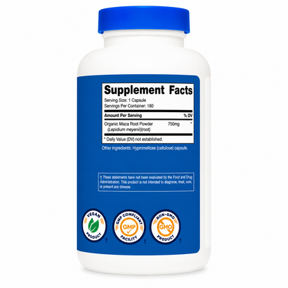 Maca root Nutricost - 180caps