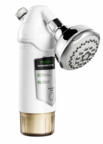 Ducha con Sistema de Filtro Purificador Agua Miniwell