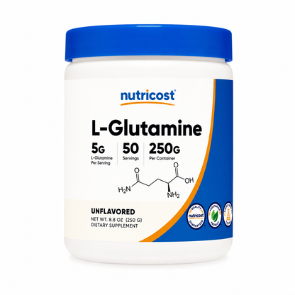 L-Glutamine en polvo - Nutricost x250g