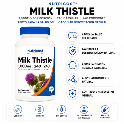 Milk Thistle Nutricost - 240caps