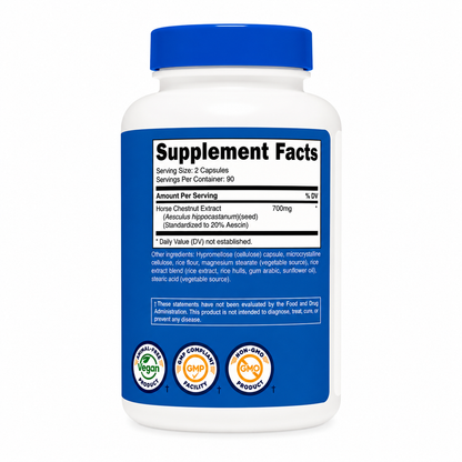 Horse Chesnuts / Castaño de indias  Nutricost - 180caps