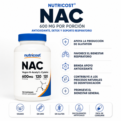 NAC Nutricost - 120caps