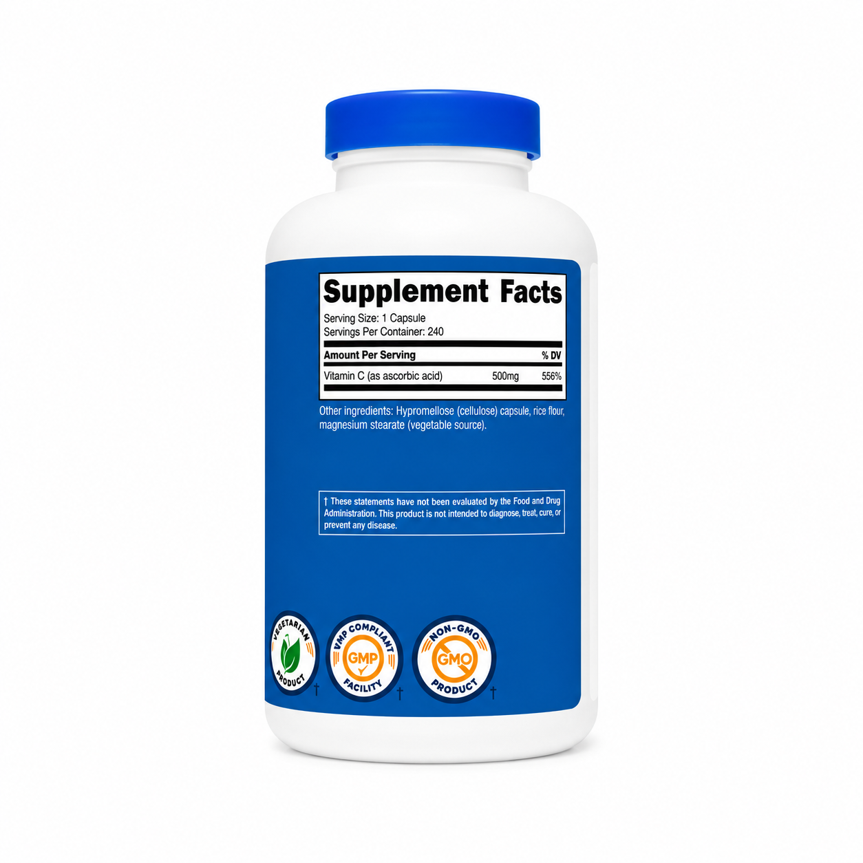 Vitamin C Nutricost - 240caps