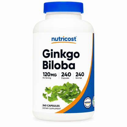 Ginkgo Biloba - Nutricost x240caps