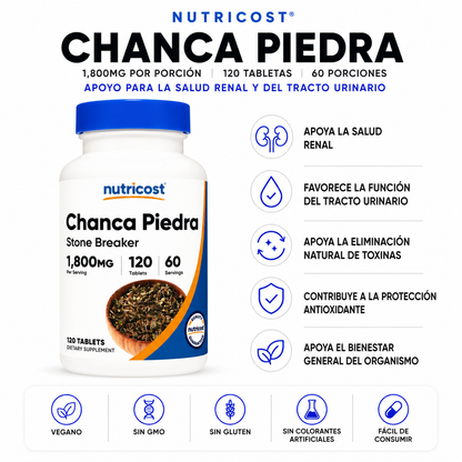 Chanca Piedra Nutricost - 120caps