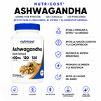 Ashwagandha Nutricost - 120cap