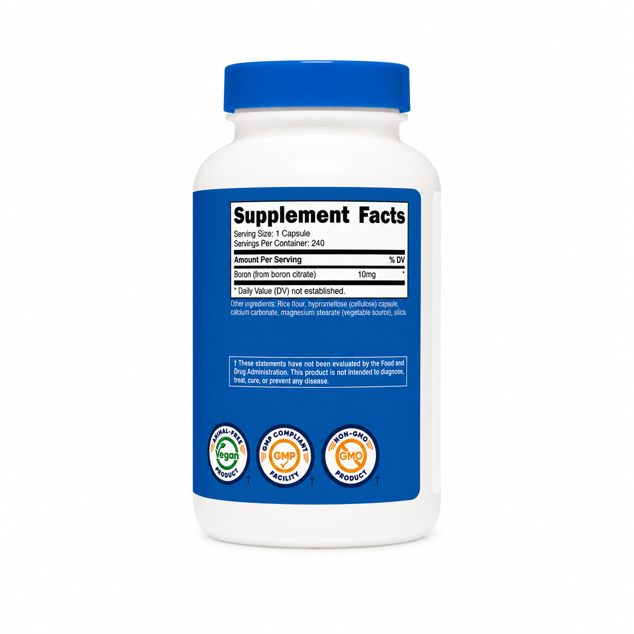 Boron Citrate Nutricost - 240cap