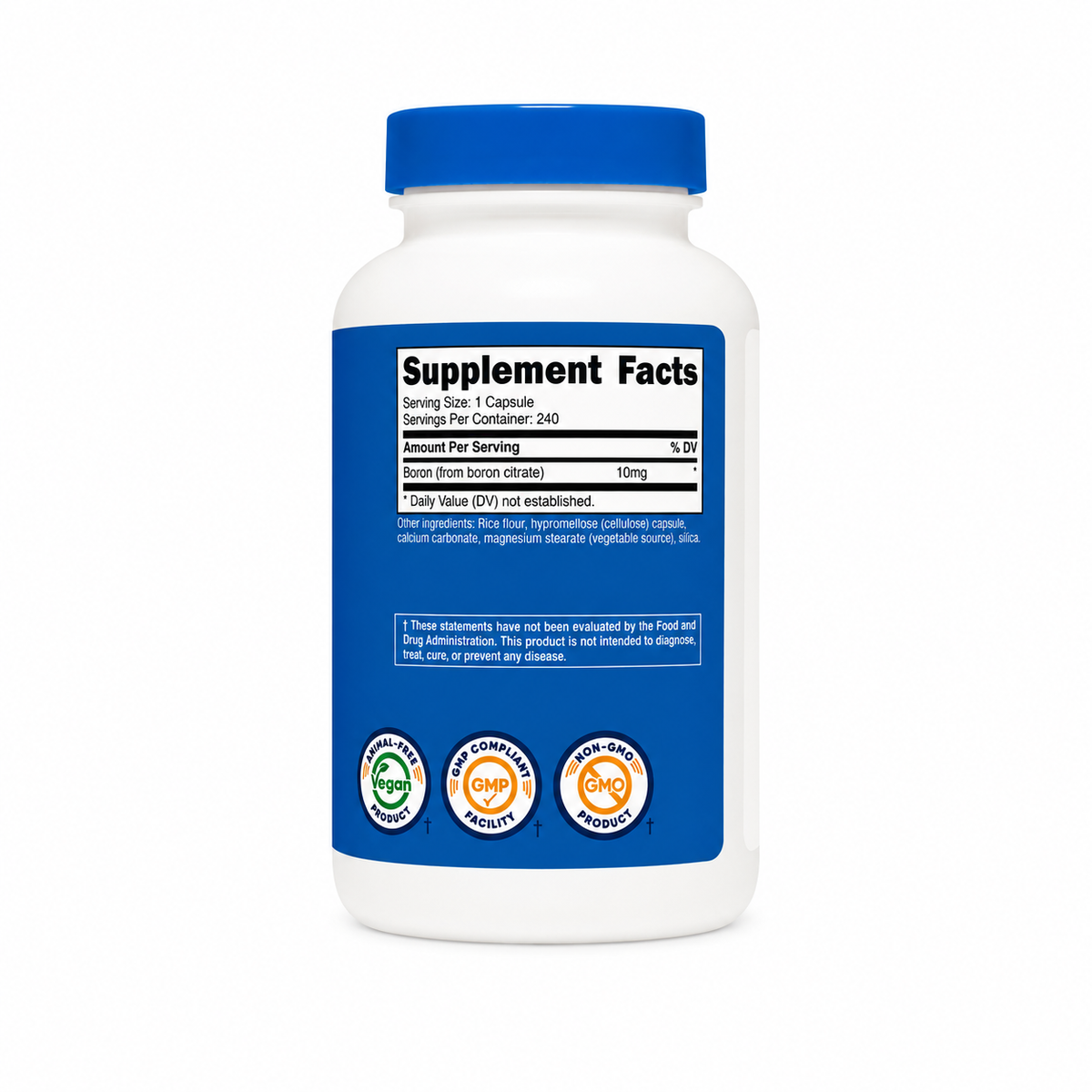 Boron Citrate Nutricost - 240cap