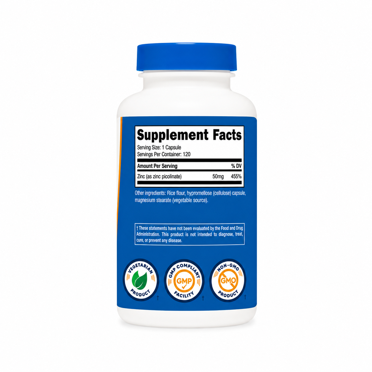 Zinc Picolinate Nutricost - 120cap