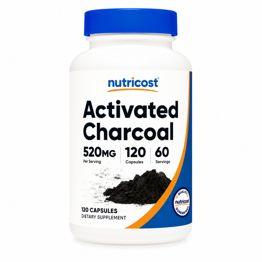 Activated Charcoal Nutricost - 120caps