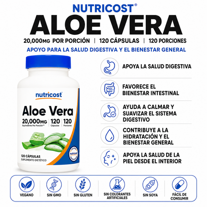 Aloe Vera Nutricost - 120cap