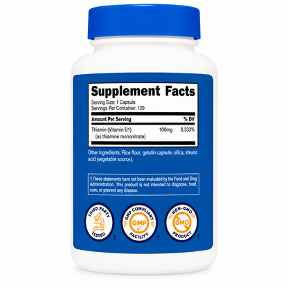 Vitamin B1 Nutricost - 120caps