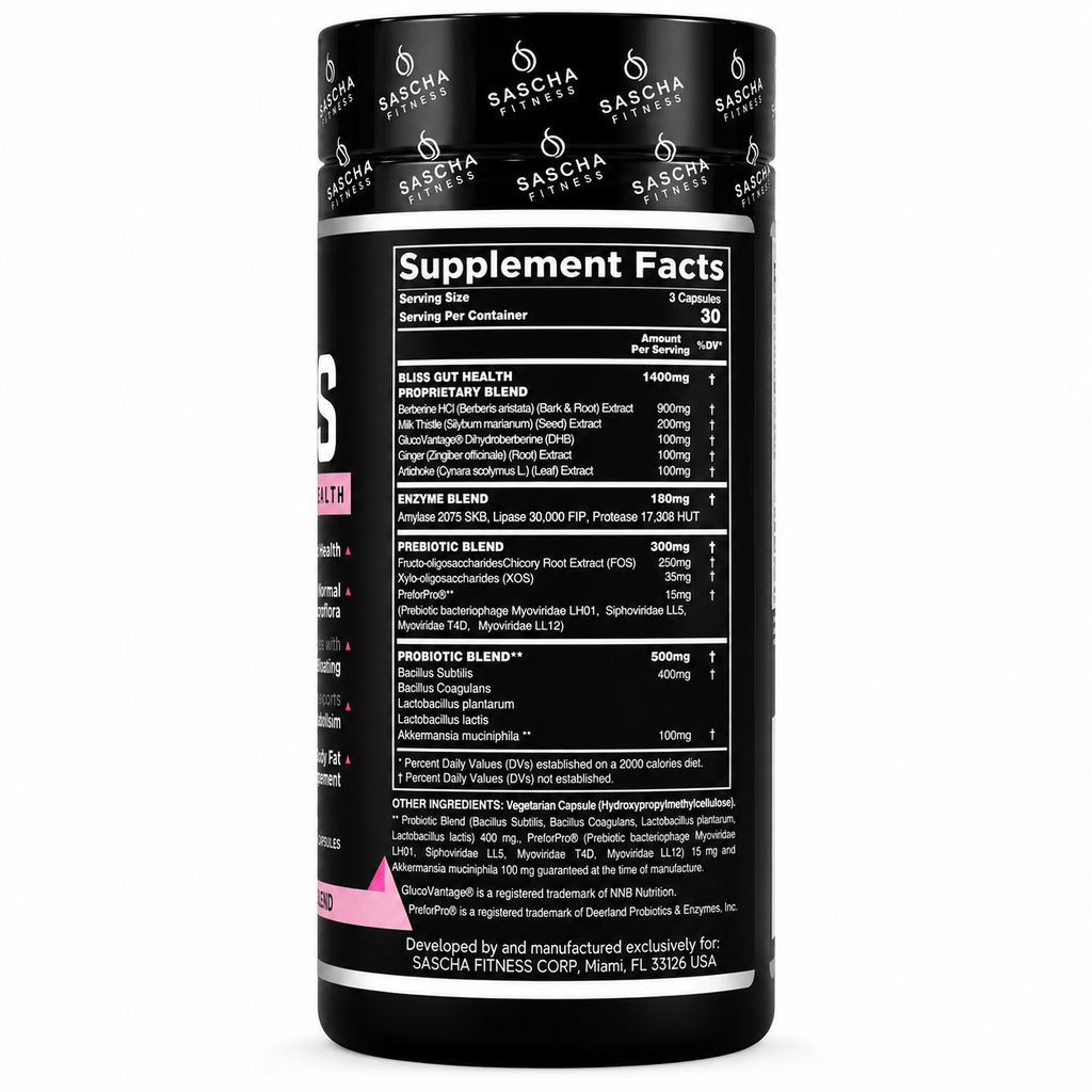 Bliss Sascha Fitness - 90caps