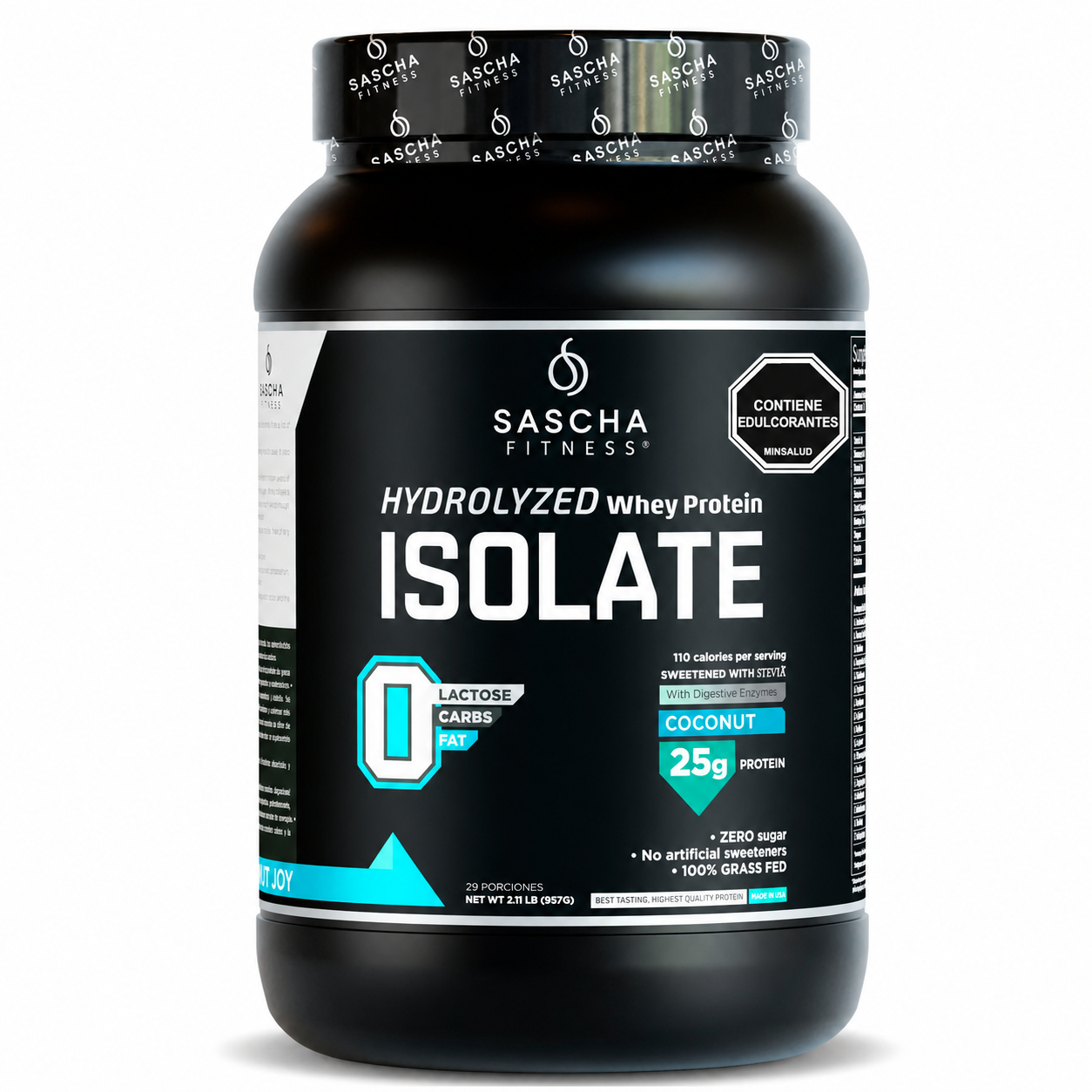 Proteína Isolate Sascha Fitness - 2.11 LB