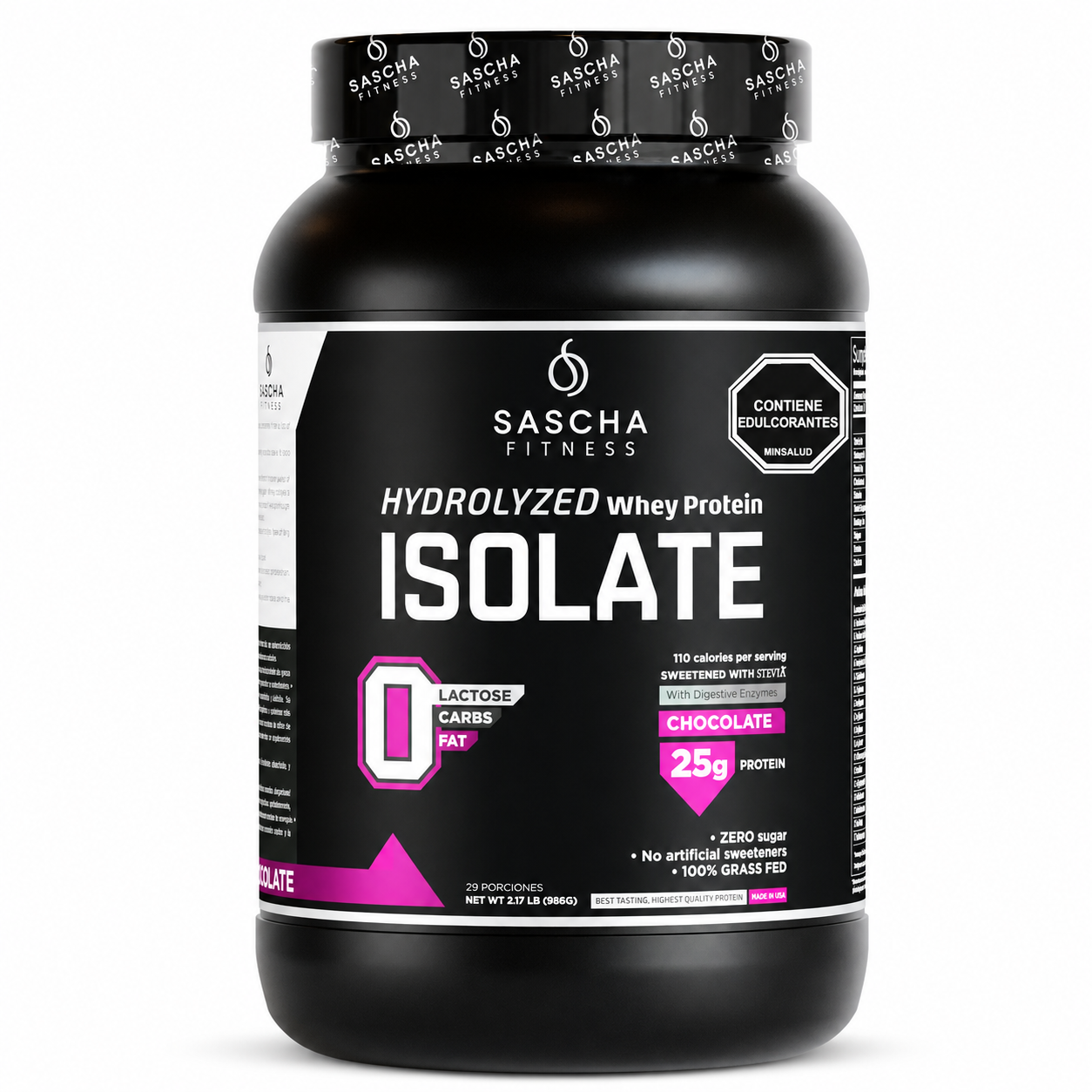 Proteína Isolate Sascha Fitness - 2.11 LB