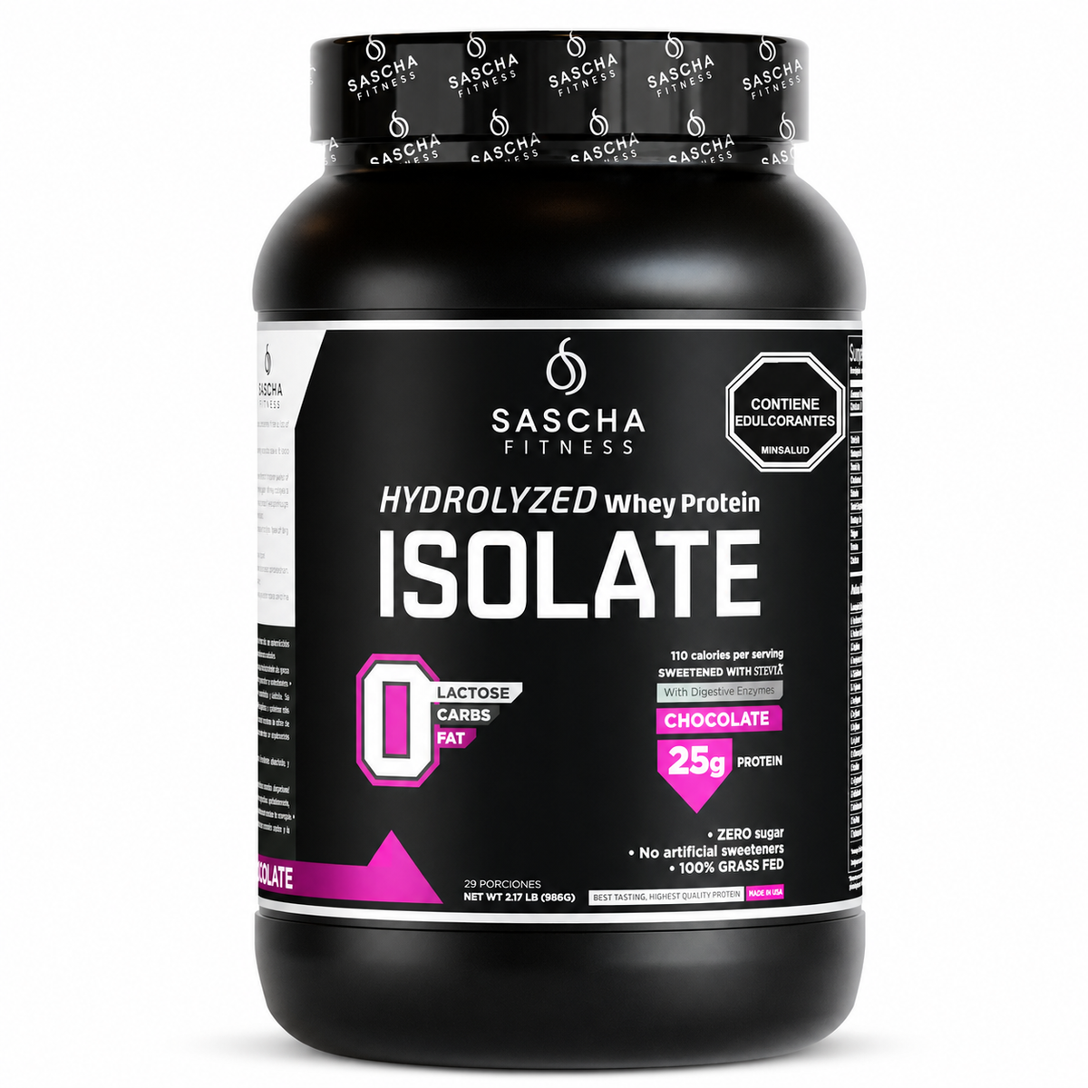 Proteína Isolate Sascha Fitness - 2.11 LB