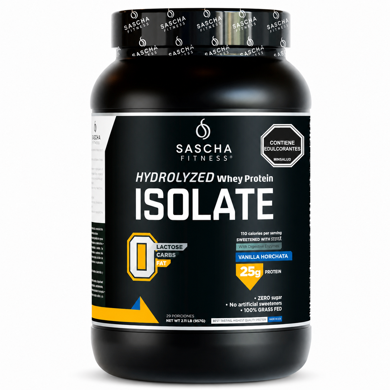Proteína Isolate Sascha Fitness - 2.11 LB