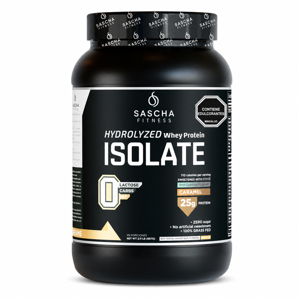 Proteína Isolate Sascha Fitness - 2.11 LB