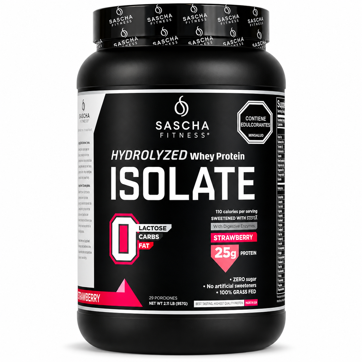 Proteína Isolate Sascha Fitness - 2.11 LB