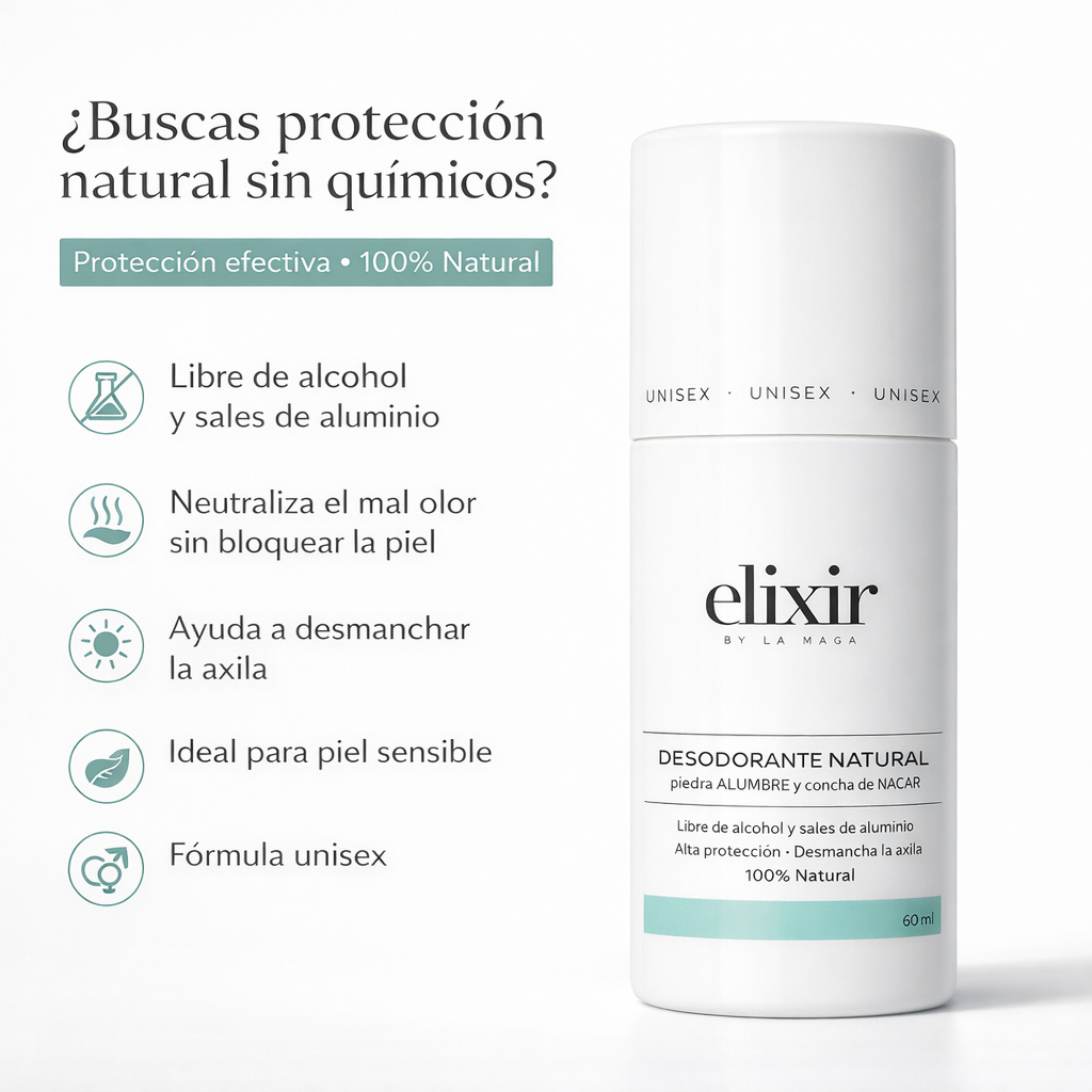 Desodorante Natural - Elixir 60ml