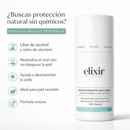 Desodorante Natural - Elixir 60ml