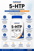5-HTP - Nutricost x240 caps