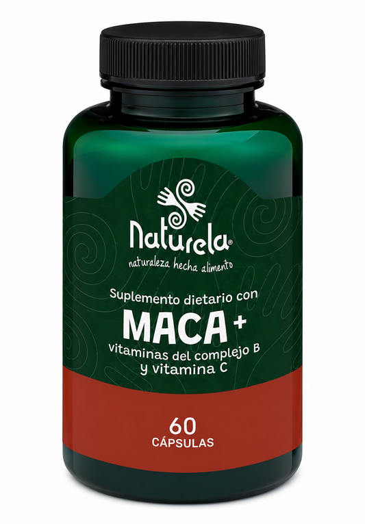 Maca en capsulas mas complejo B - Naturela x60 caps