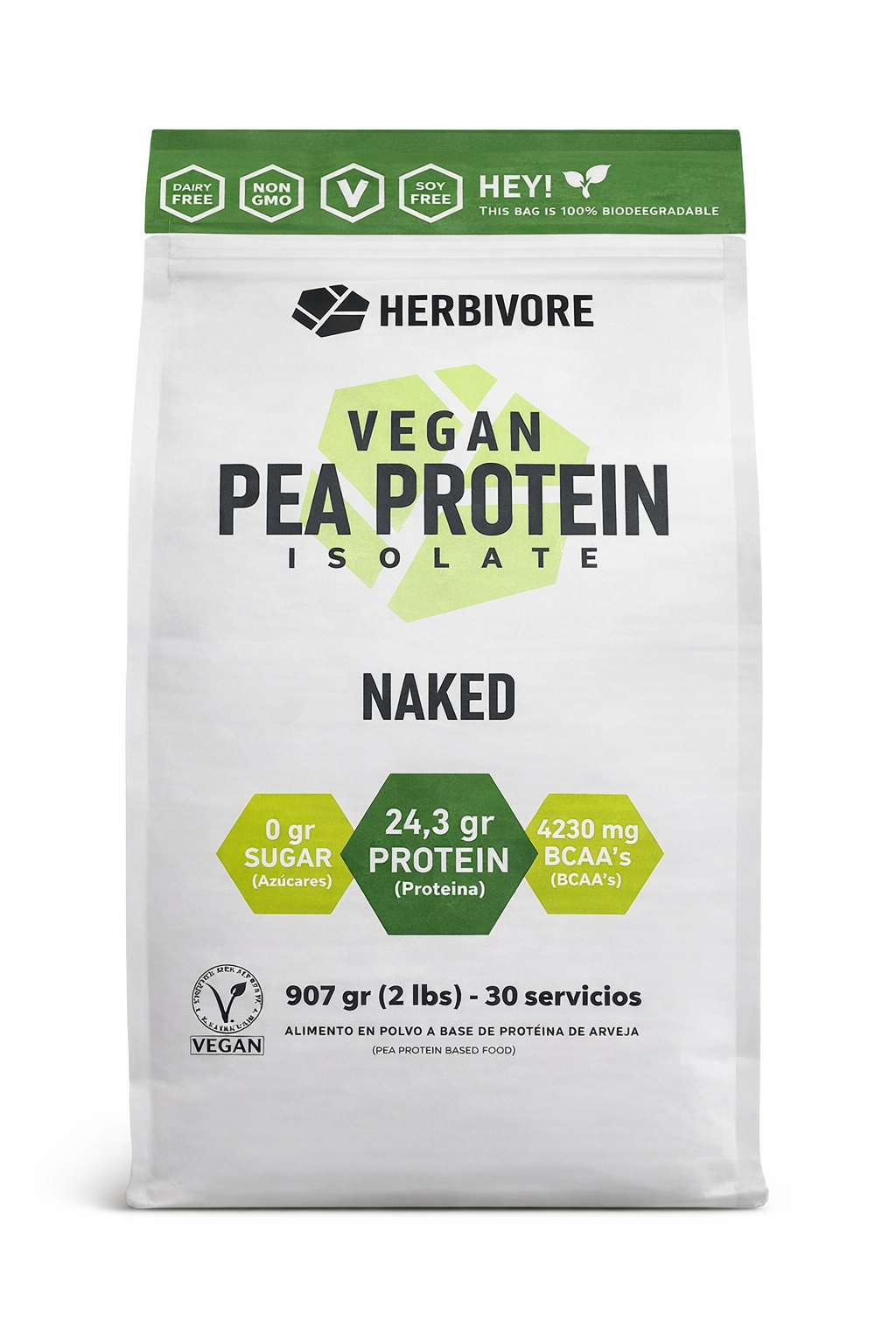 Proteína Vegana - HERBIVORE x2Lbs