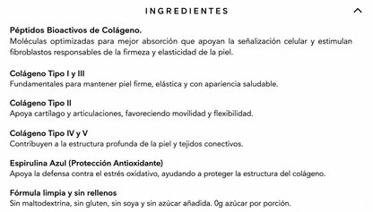 Peptidos Bioactivos de Colagano - Elixir