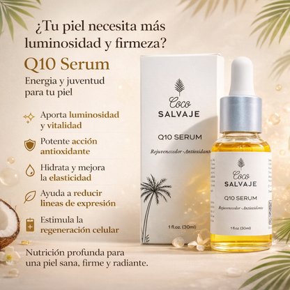 Sérum Facial Q10- Coco Salvaje x30ml