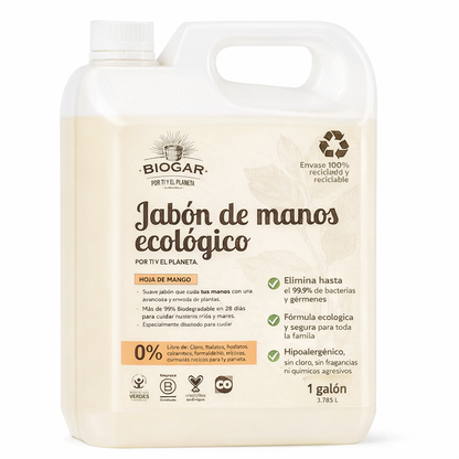 Jabón De Manos Hoja De Mango - Biogar