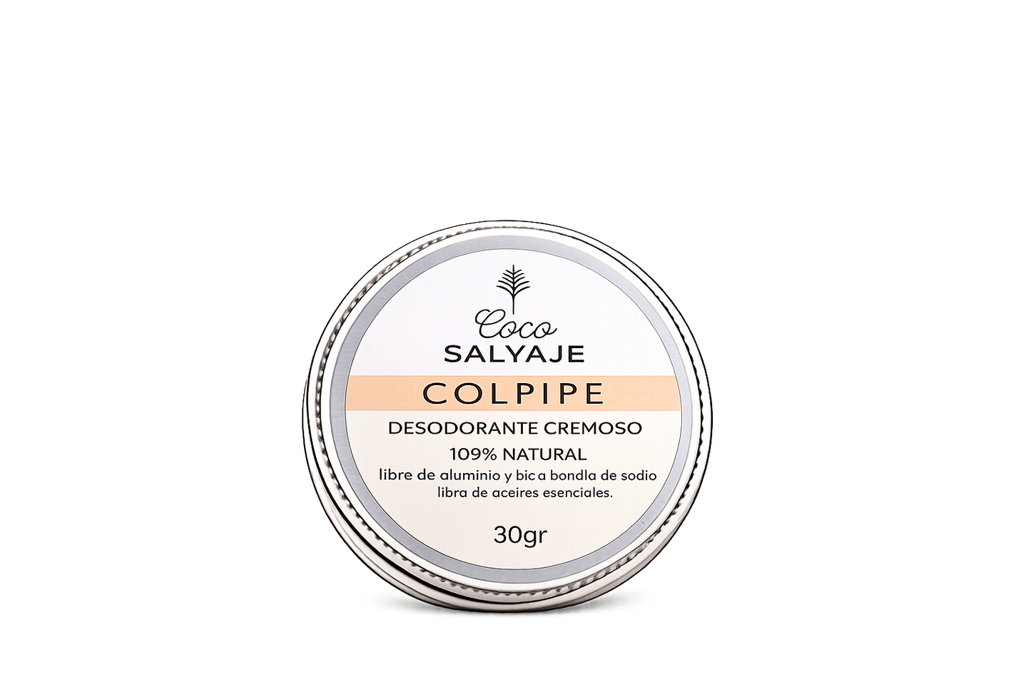 Desodorante Natural Colpipe - Coco Salvaje