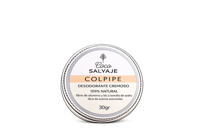 Desodorante Natural Colpipe - Coco Salvaje
