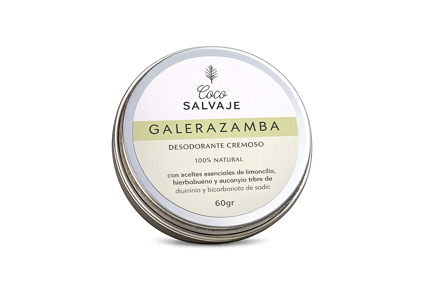 Desodorante Natural Galerazamba - Coco Salvaje