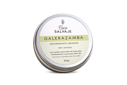 Desodorante Natural Galerazamba - Coco Salvaje