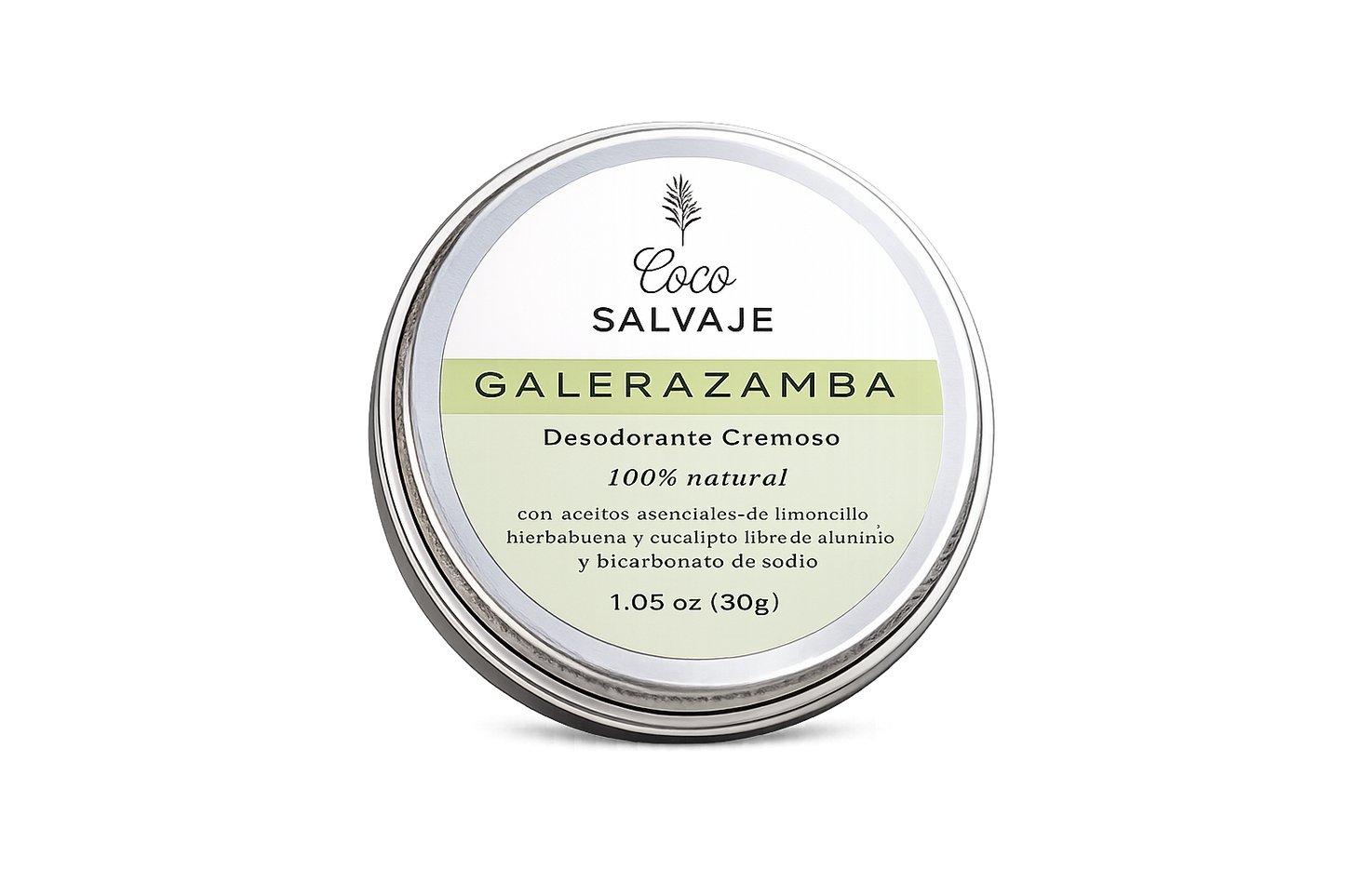 Desodorante Natural Galerazamba - Coco Salvaje